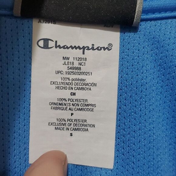 Champion Track Jacket Size S - Picture 13 of 15